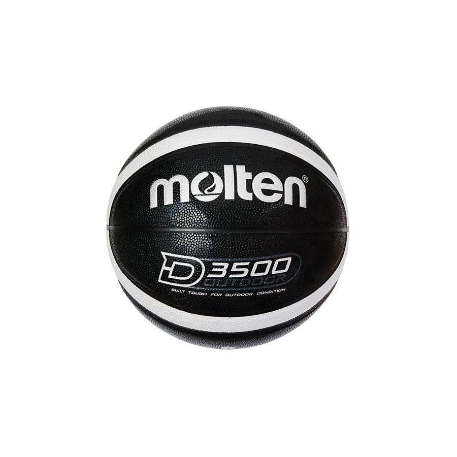 B6D3500-KS Piłka do koszykówki Molten OUTDOOR czarna